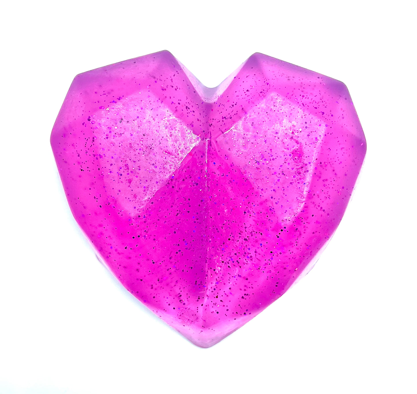 Neroli Glitter Heart Soap