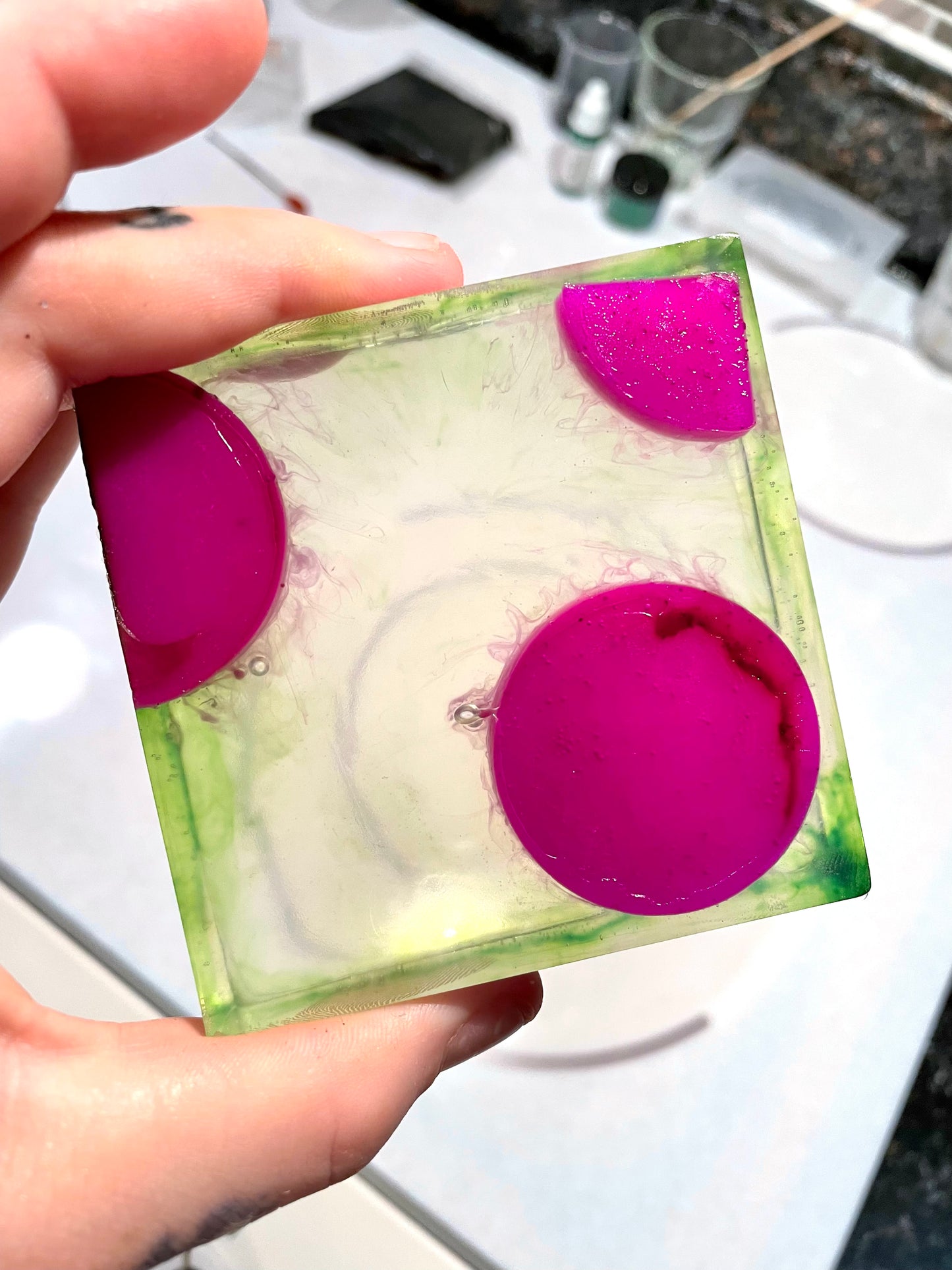 Lavender Tea Tree "Circle" Soap