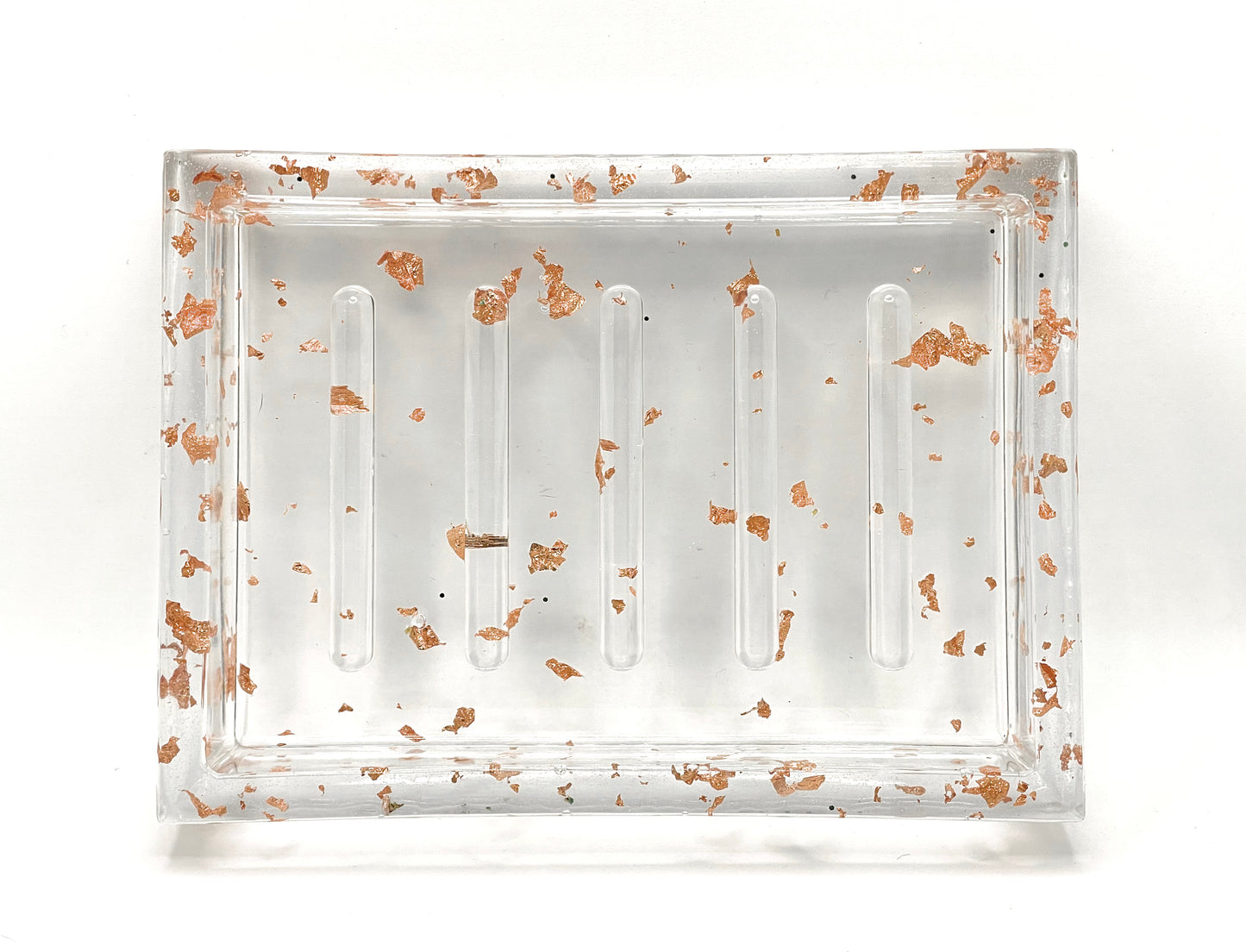 Metal Flake Soap Tray