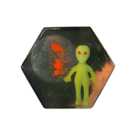 Bergamot Frankincense Glow Alien Soap