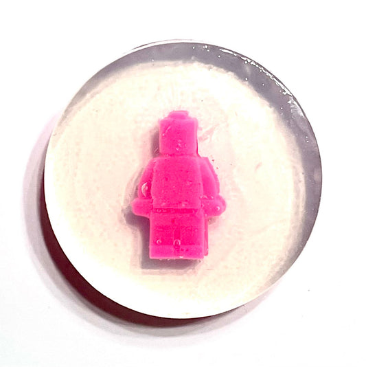 Lemon Pink Glow Robot Soap