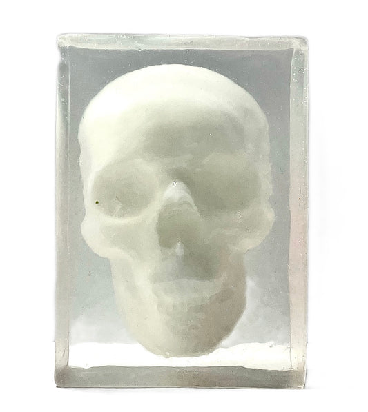 Lime Black Pepper Skull Double Butter Soap